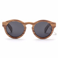 3AM10023 Lunettes de soleil vintage en bois de bambou 2016